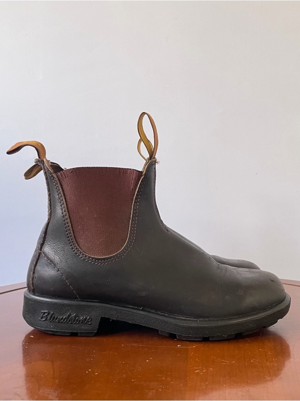 Blundstone Original Stout Brown Leather Chelsea Boot | AU 4.5